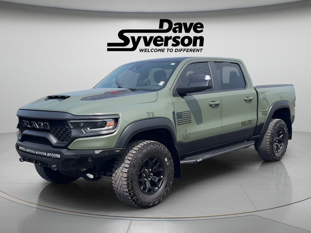 2022 RAM 1500 TRX in Billet Silver Metallic Clearcoat — front three-quarter view