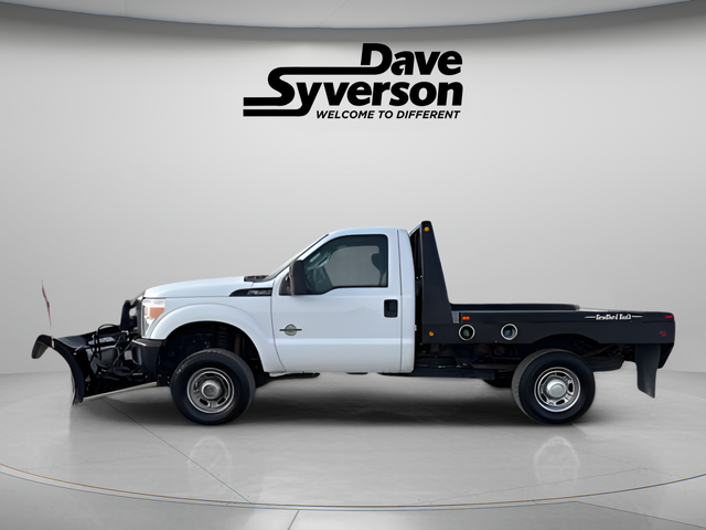 2011 Ford F-350SD XL in Oxford White — front three-quarter view
