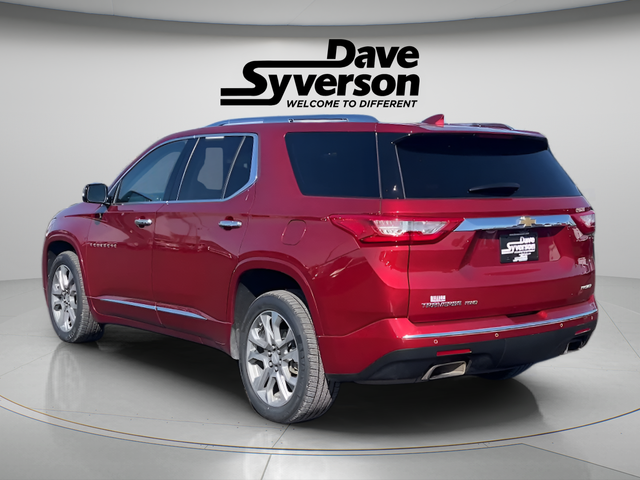 2019 Chevrolet Traverse — rear three-quarter view