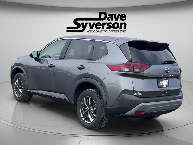 2023 Nissan Rogue — rear three-quarter view