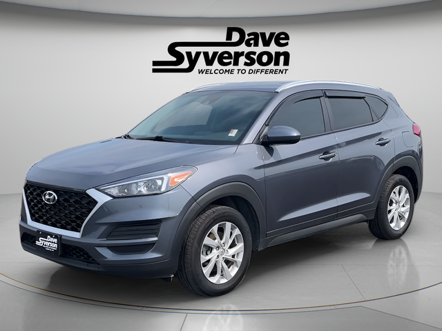 2021 Hyundai Tucson Value in Magnetic Force — front three-quarter view